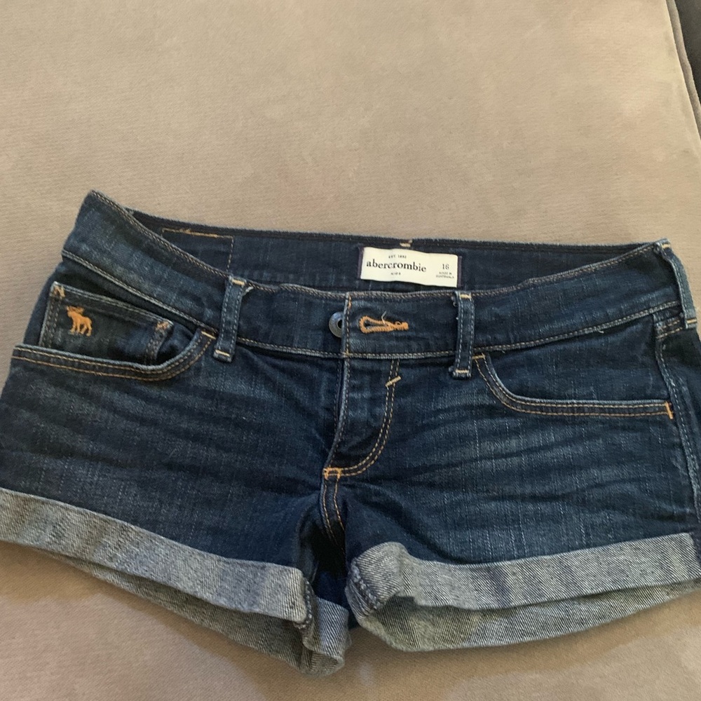 Girls Abercrombie jean shorts